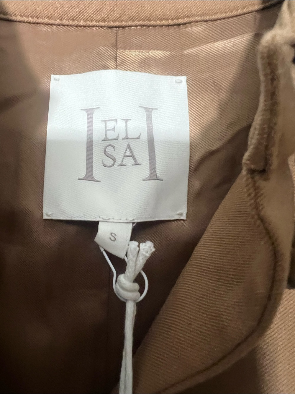 Helsa
Wool Blend Midi Trench in Nutmeg - Picture 8 of 8